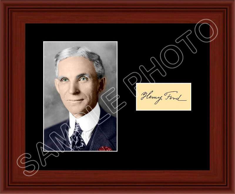 Henry Ford Autograph