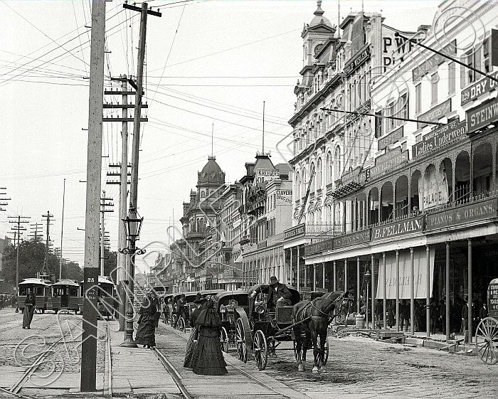 CANAL STREET   NEW ORLEANS, LOUISIANA1895