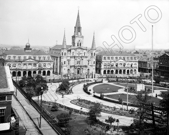 Jackson Square New Orleans #1 Photo   1902 Louisiana  