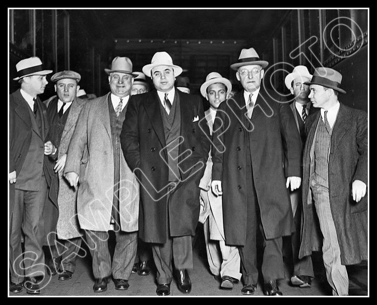 Al Capone #16 Photo 8X10 - 1932 Gangster FBI Chicago Mafia Buy Any 2 ...