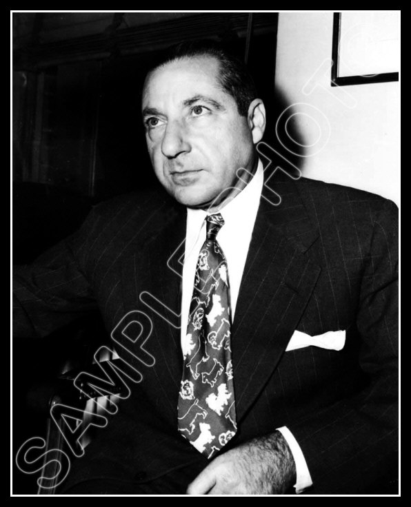 Frank Costello #2 Photo 8X10 - New York Mafia Mobster Buy Any 2 Get 1 ...