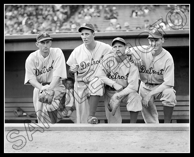 charlie gehringer hank greenberg billy rogell marv owen